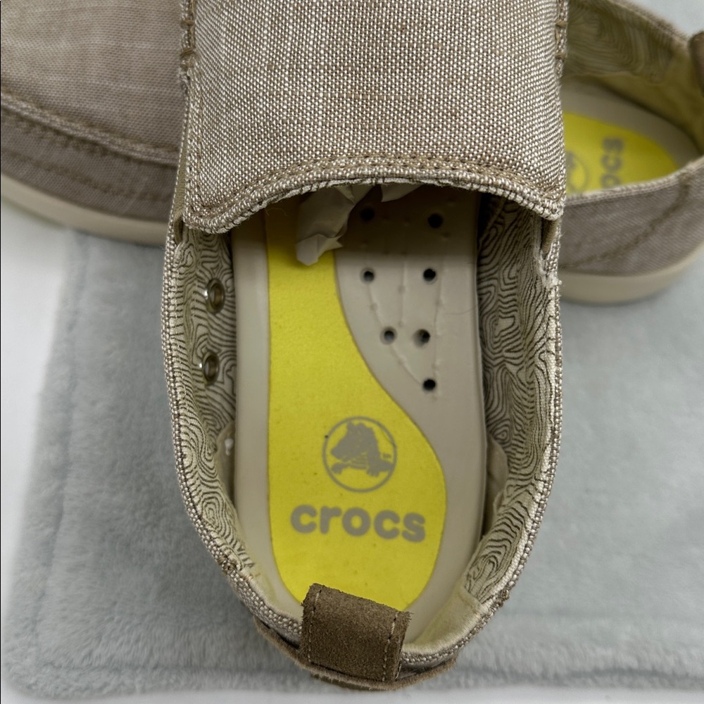 Croc’s Men’s Santa Cruz/Walu Slip-On Loafers Size m9 - Picture 4 of 7